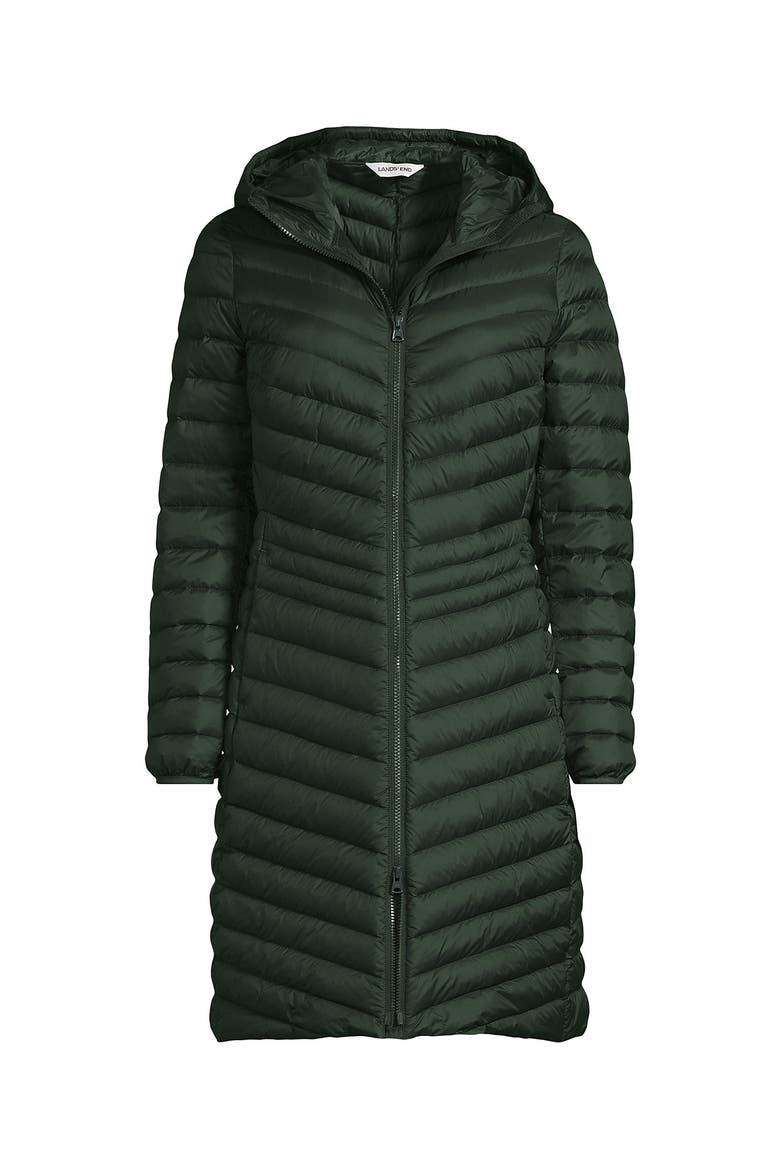 Petite Wanderweight Packable Down Coat, Alternate, color, Woodland Forest