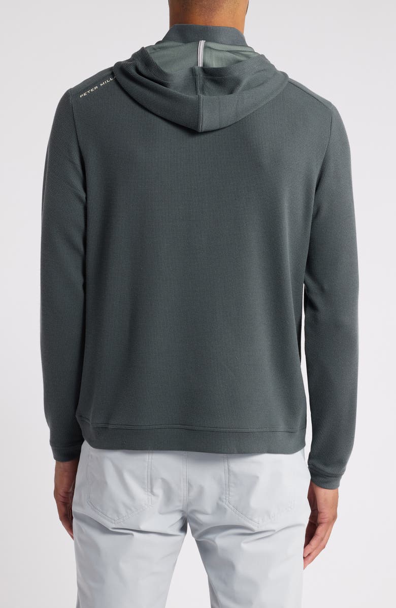 Peter Millar Grid Performance Half Zip Hoodie, Alternate, color,