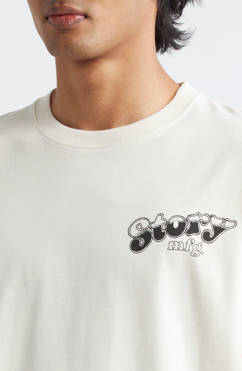 Story mfg. Grateful Organic Cotton Graphic T-Shirt, Alternate, color, 