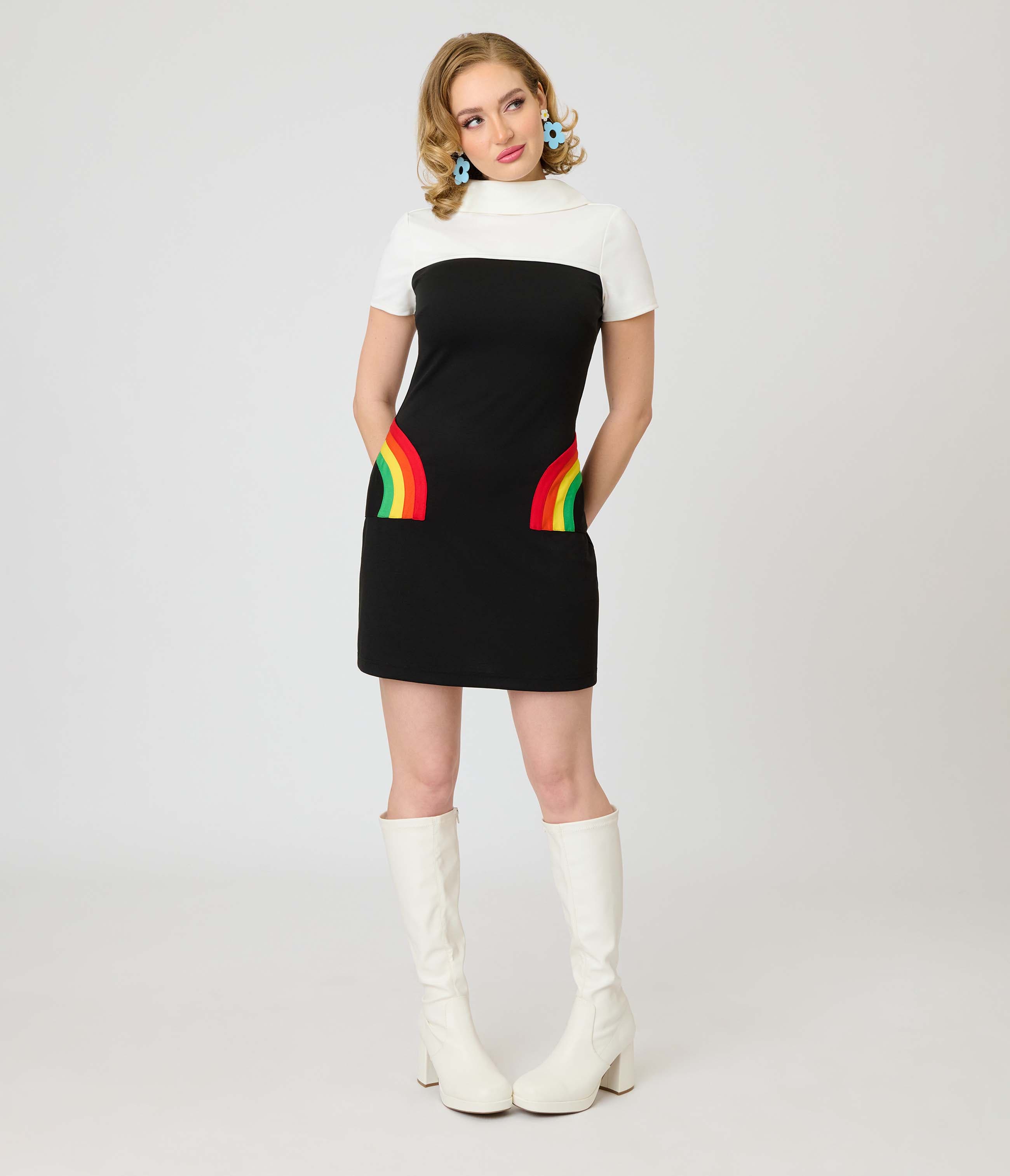 selected Black w/Rainbow Pocket