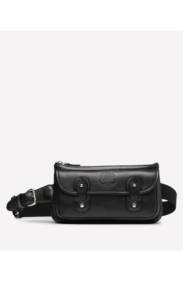 Ghurka Belt Bag No. 114, Main, color, Vintage Black Leather