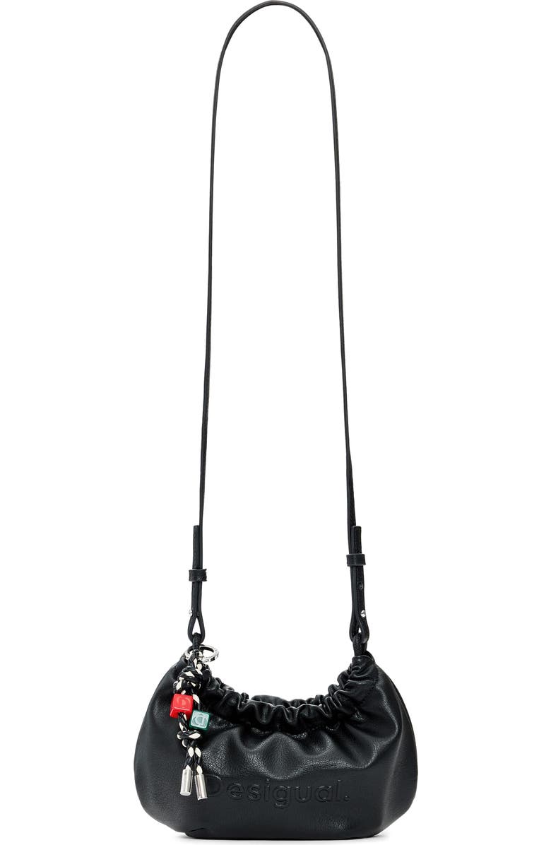 Desigual Faux Leather Crossbody Bag, Main, color,