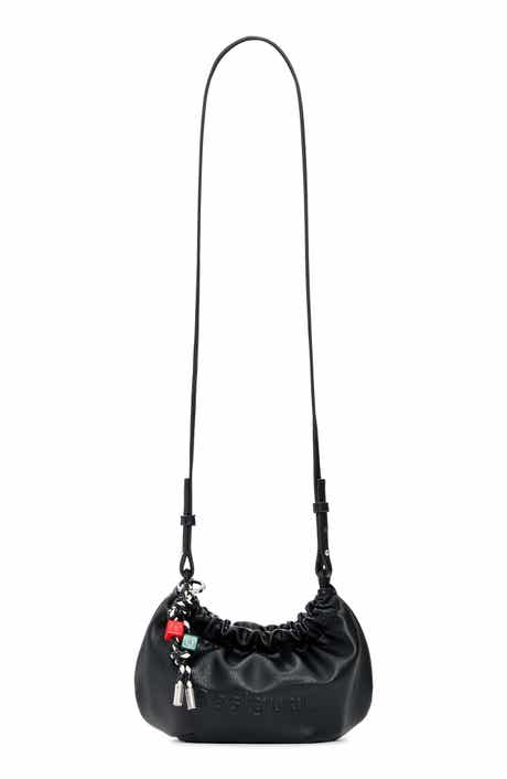 Faux Leather Crossbody Bag