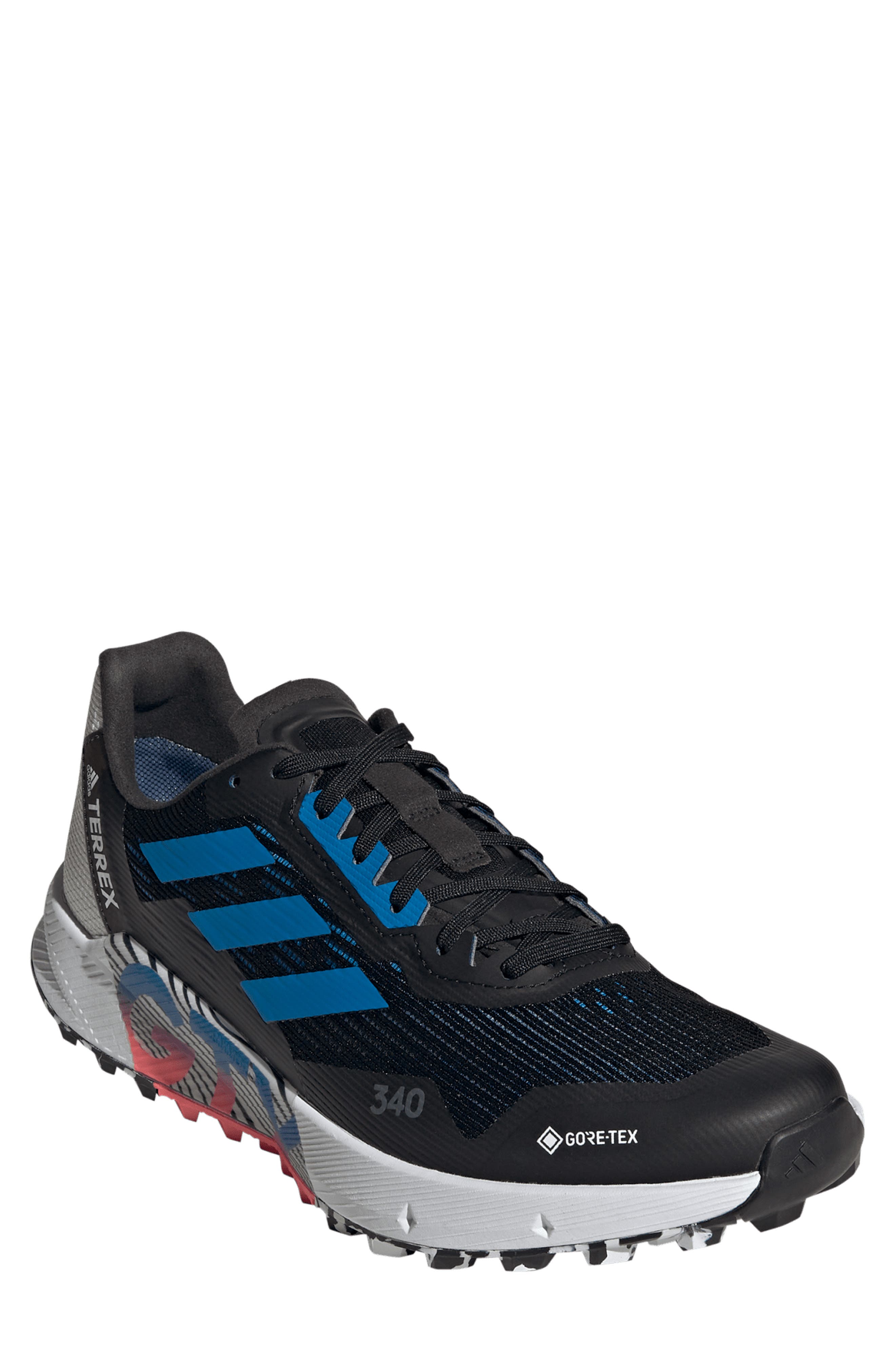 adidas Terrex Agravic Flow 2.0 Gore-Tex<sup>®</sup> Trail Running Shoe, Main, color, 