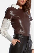 AS by DF New Guard Recycled Leather Tee