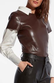 AS by DF New Guard Recycled Leather Tee
