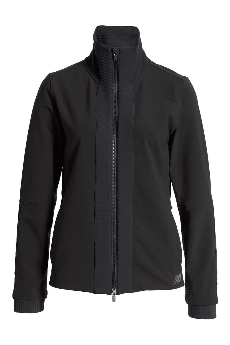 Q Speed Winterwatch Water Resistant Jacket, Alternate, color, BLACK