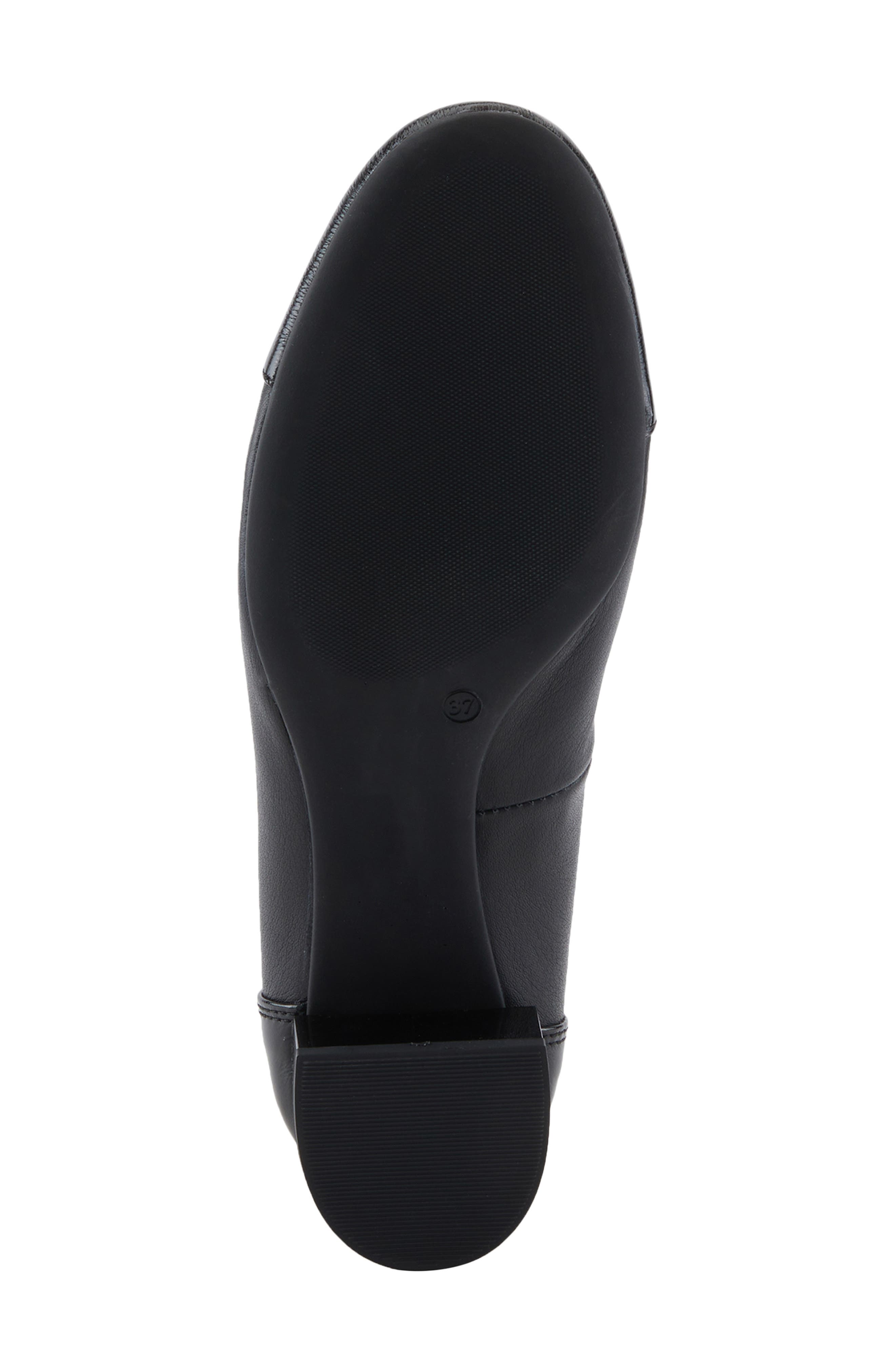 Spring Step Earline Cap Toe Pump, Alternate, color, Black Patent