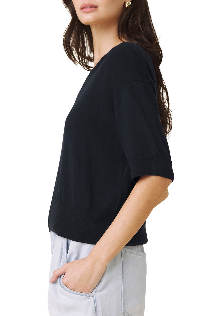 Splendid Erica Crewneck Sweater, Alternate, color, Navy Blue