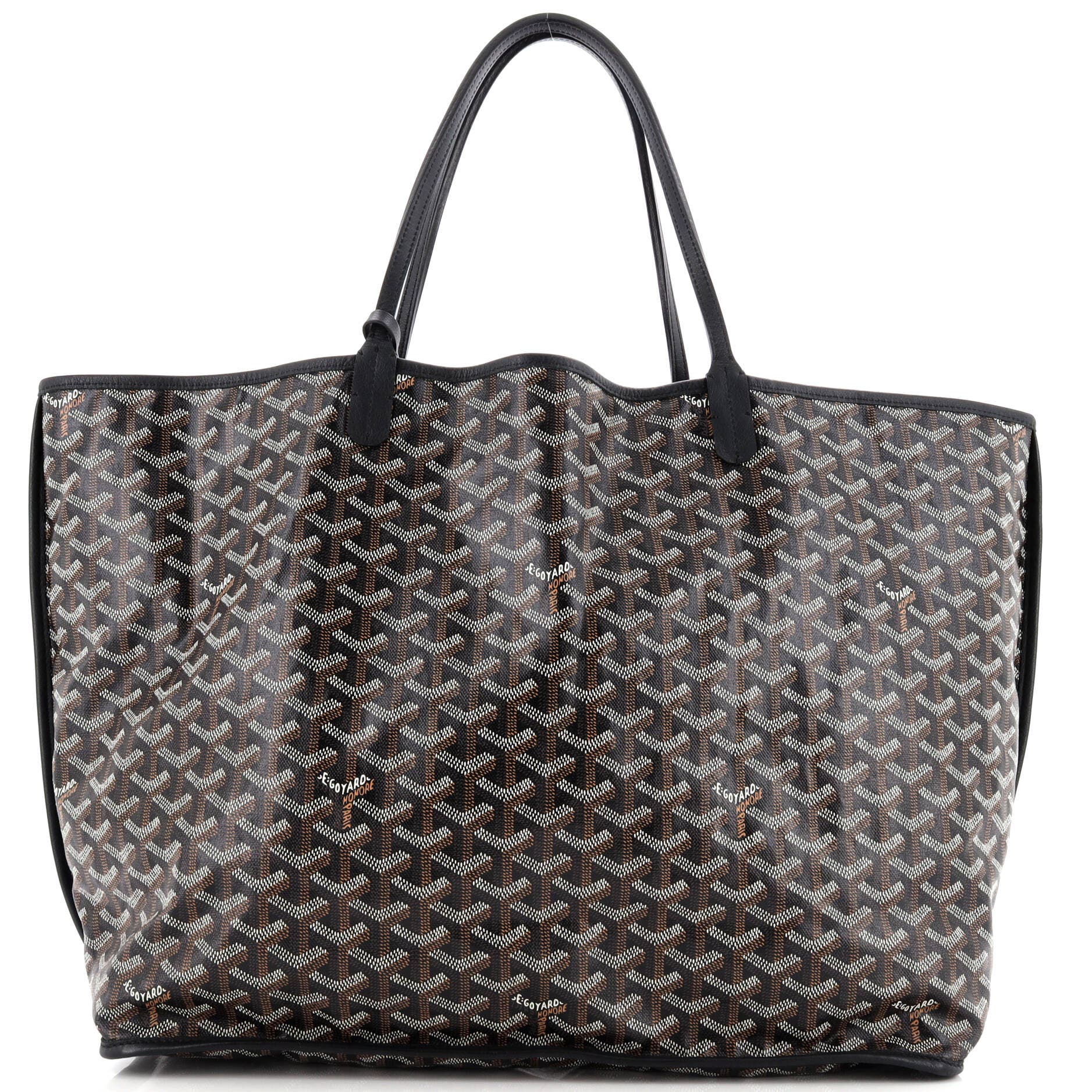 Pre-Owned Goyard Anjou Reversible Tote Coated Canvas GM, Alternate, color, 