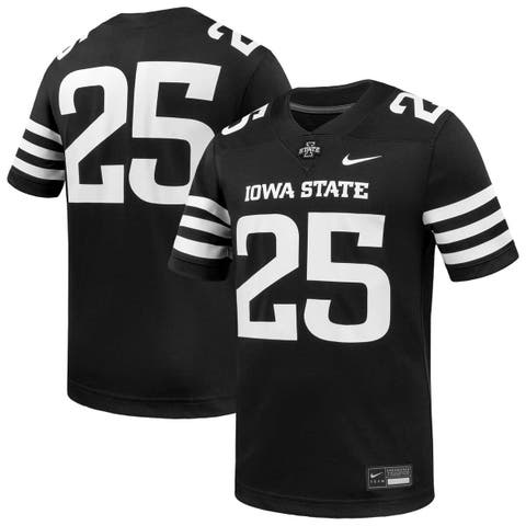 Men's Nike #1 Black Iowa State Cyclones Untouchable Replica Game Jersey