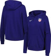 Nike Women's Nike Navy USMNT Essential Raglan Pullover Hoodie