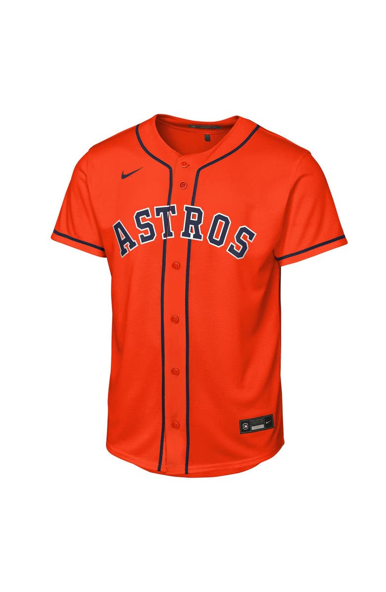 Nike Youth Nike Jose Altuve Orange Houston Astros Alternate Replica Jersey, Alternate, color, 