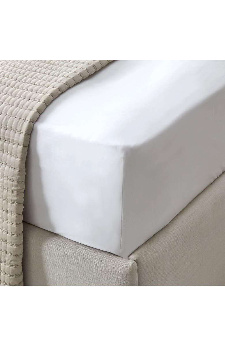 The White Company Connaught Fitted Sheet, Main, color, 
