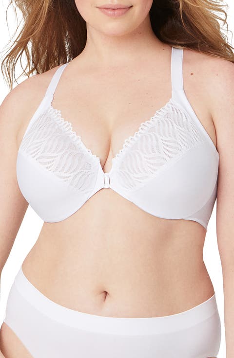 WonderWire® Front Close T-Back Underwire Bra