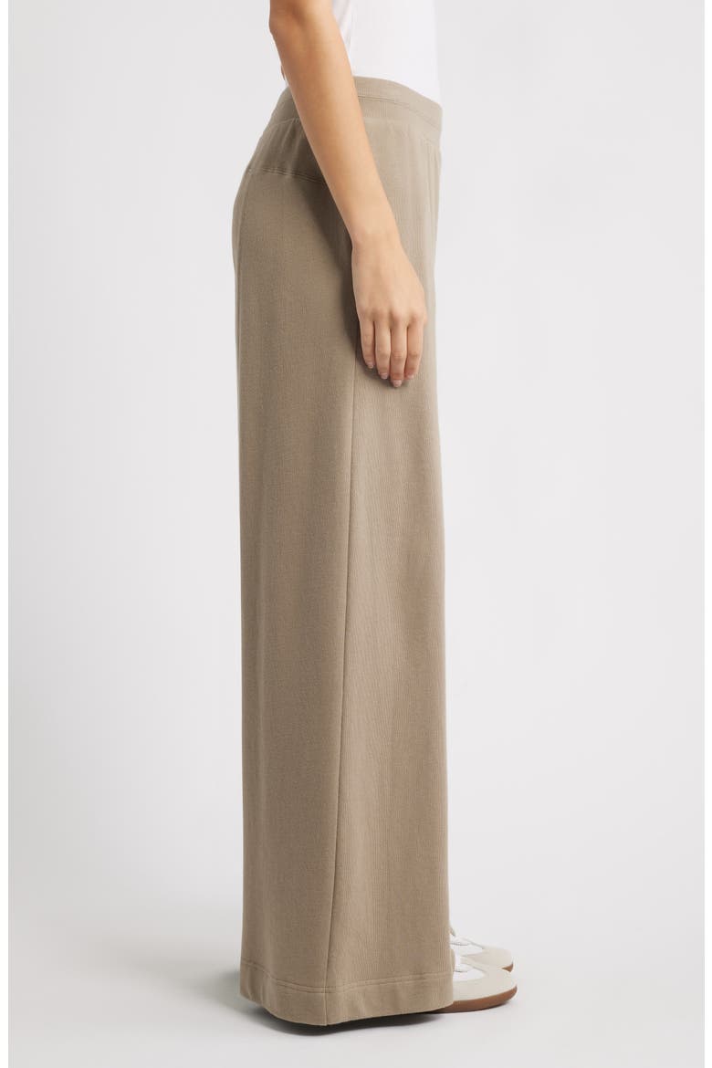 Skyrise Pintuck Pleat Wide Leg Pants, Alternate, color, POND GREEN