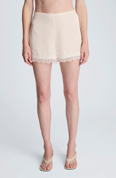 Tonal Lace Shorts