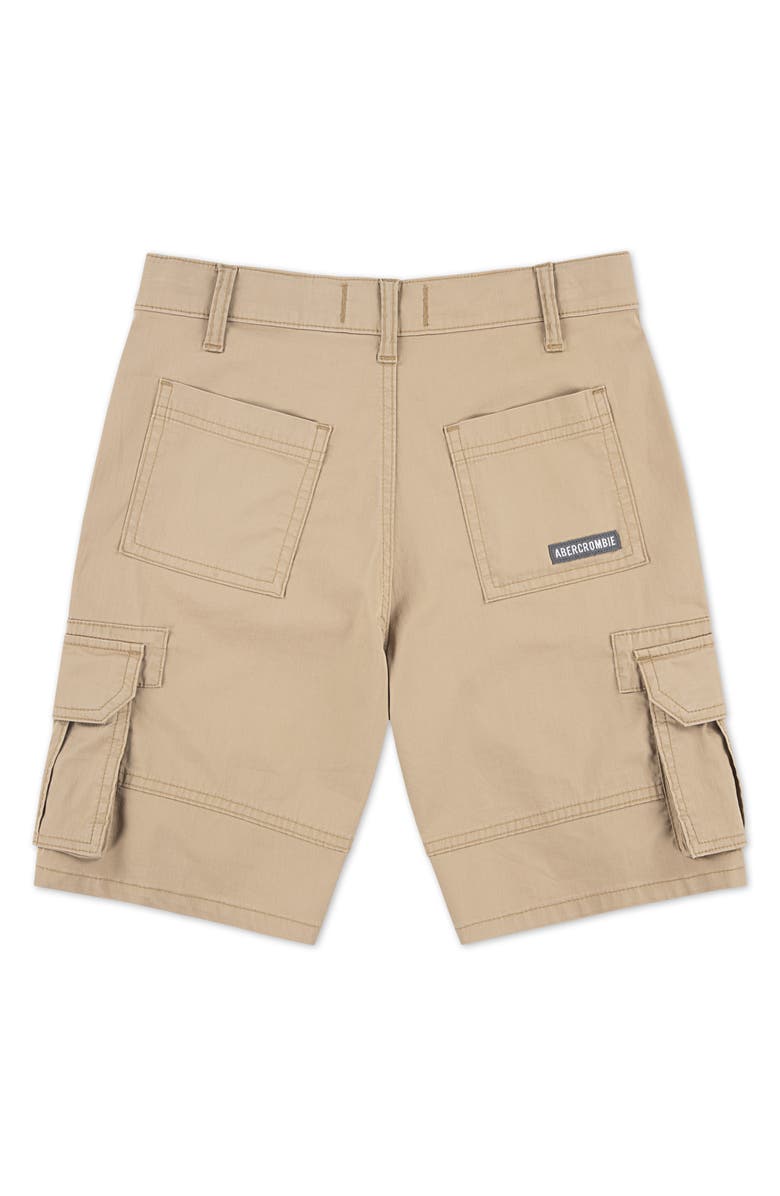 abercrombie kids Kids' Baggy Cargo Shorts, Alternate, color, Anf Kelp
