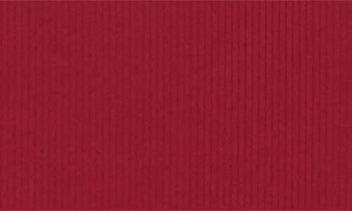 Yogalicious Felix Lux Ribbed Flare Leg Jumpsuit In Red