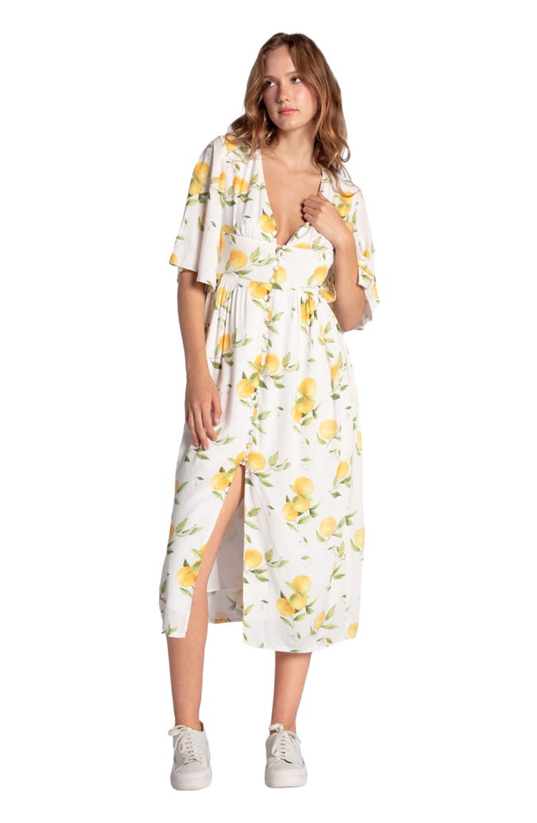 Belle & Bloom Love Button Up Dress, Main, color, Orchard