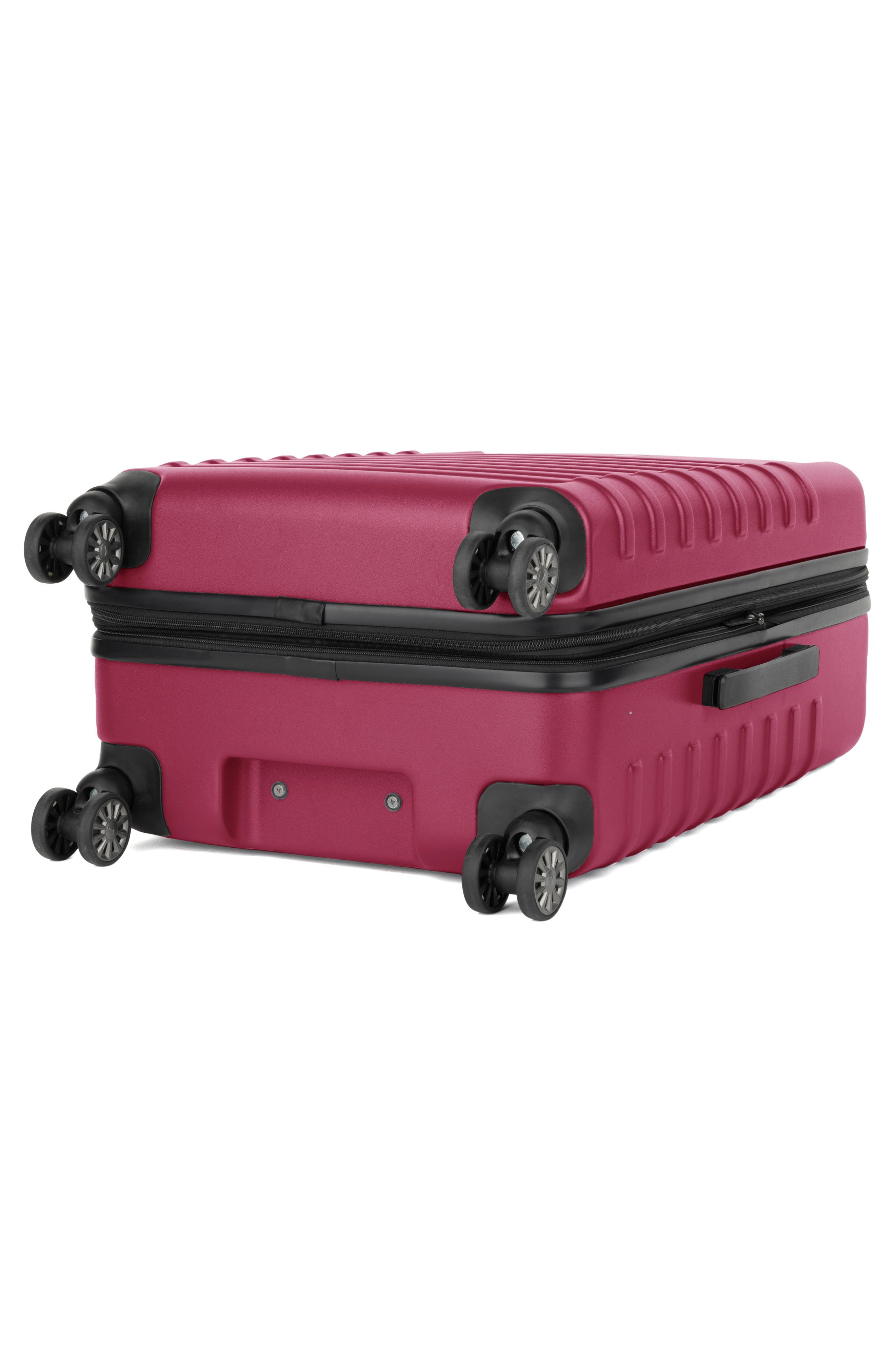 TRAVELPRO Rollmaster<sup>™</sup> Lite 2 24-Inch Expandable Medium Checked Hardside Spinner Luggage, Alternate, color, Cranberry Matte