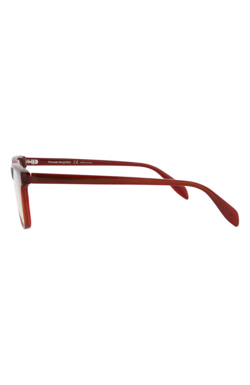 Alexander Mcqueen Mcqueen 53mm Rectangular Optical Glasses