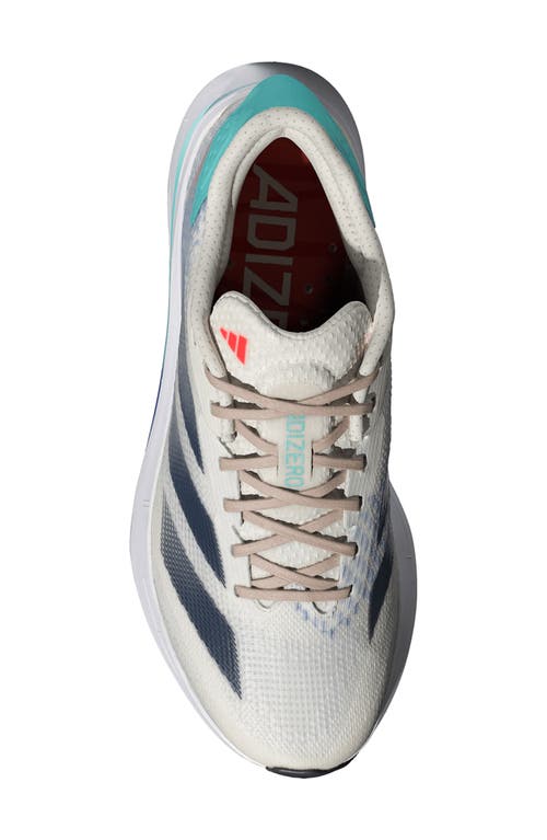 Adidas Originals Adidas Adizero Sl2 Running Shoe In White/ruby/royal Blue