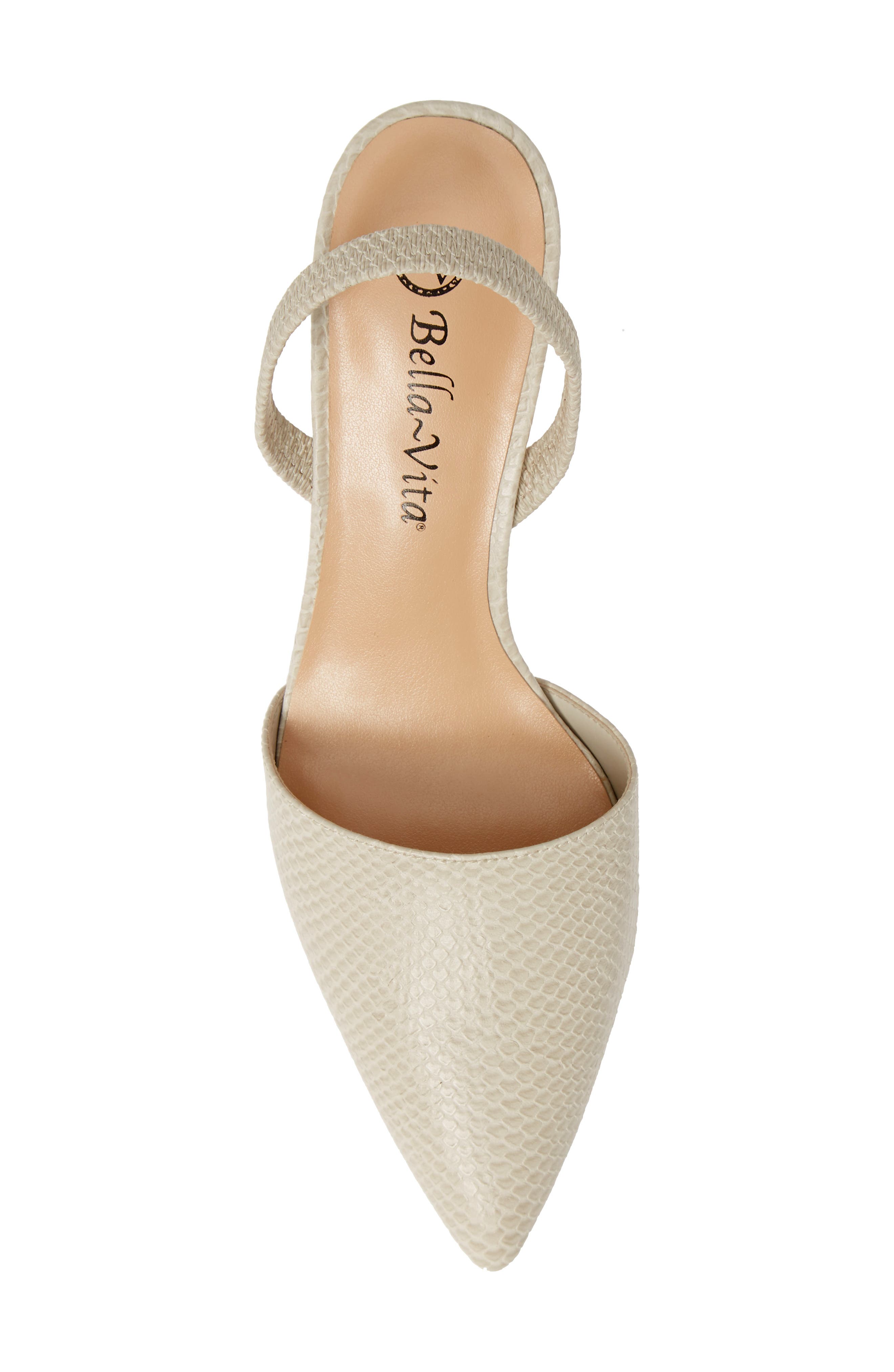 Sarah II Slingback Pump, Alternate, color, NATURAL SNAKE PRINT