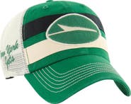'47 Men's '47 Kelly Green New York Jets Clubhouse Boon Clean-Up Trucker Adjustable Hat
