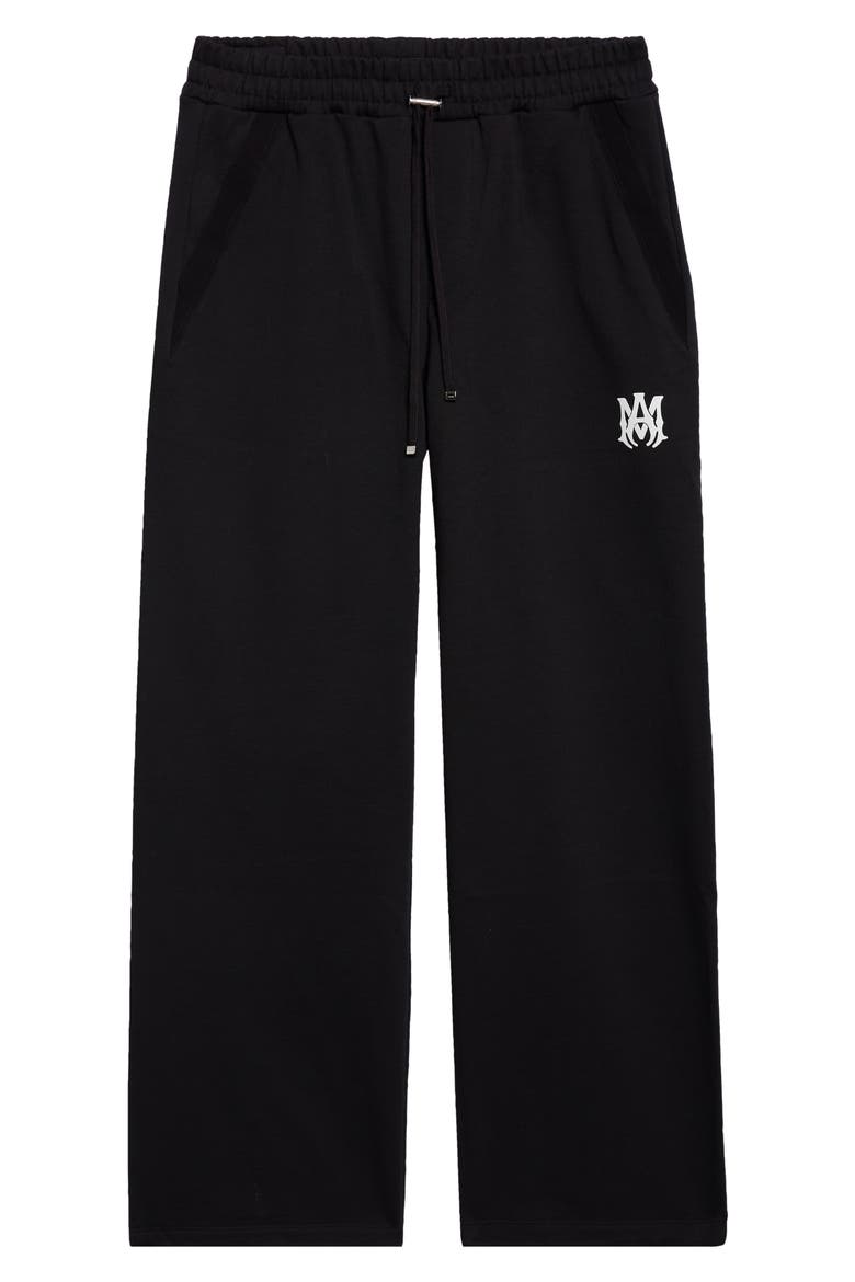 Core Logo Drawstring Pants, Alternate, color, BLACK