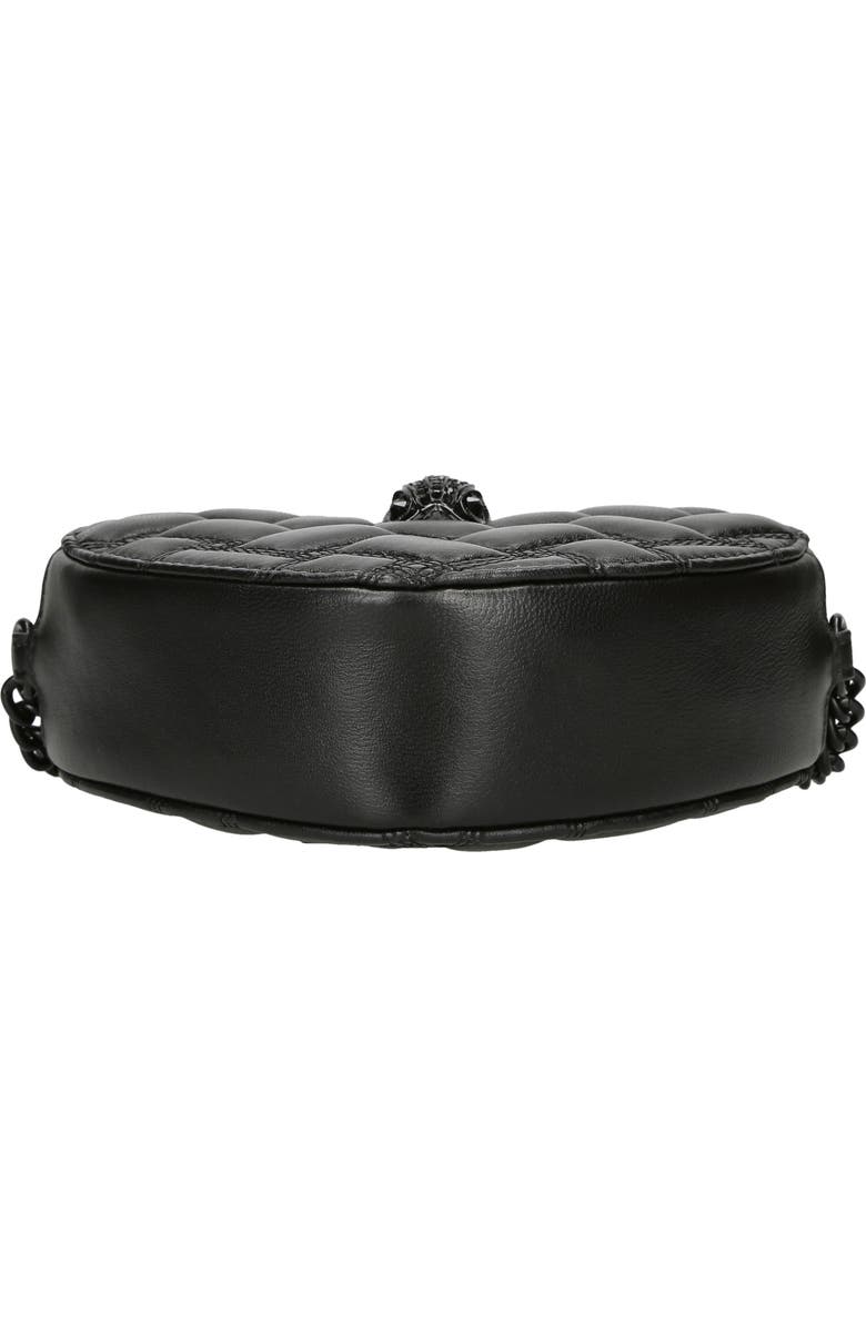 Kurt Geiger London Kensington Drench Quilted Leather Heart Crossbody Bag, Alternate, color,