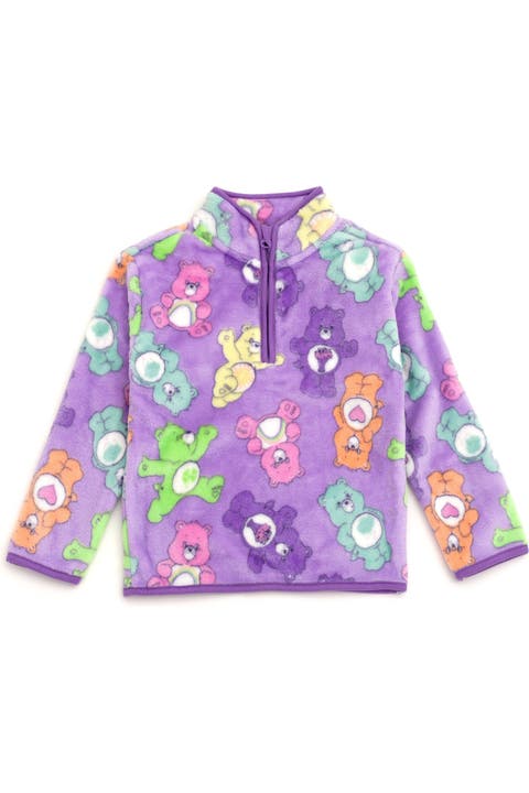 Quarter-Zip Woobie Fleece Pullover Sweatshirt