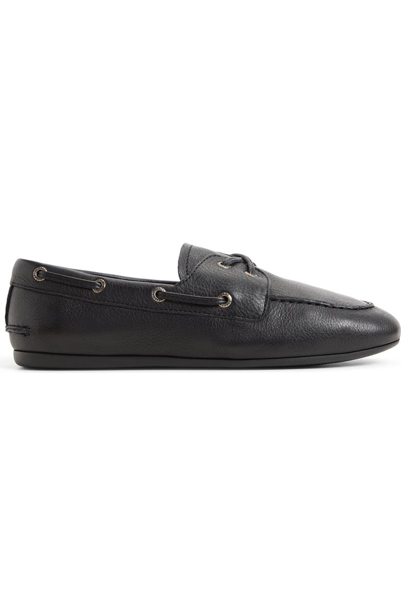 Sperry Slim Boat Shoe, Alternate, color, Black