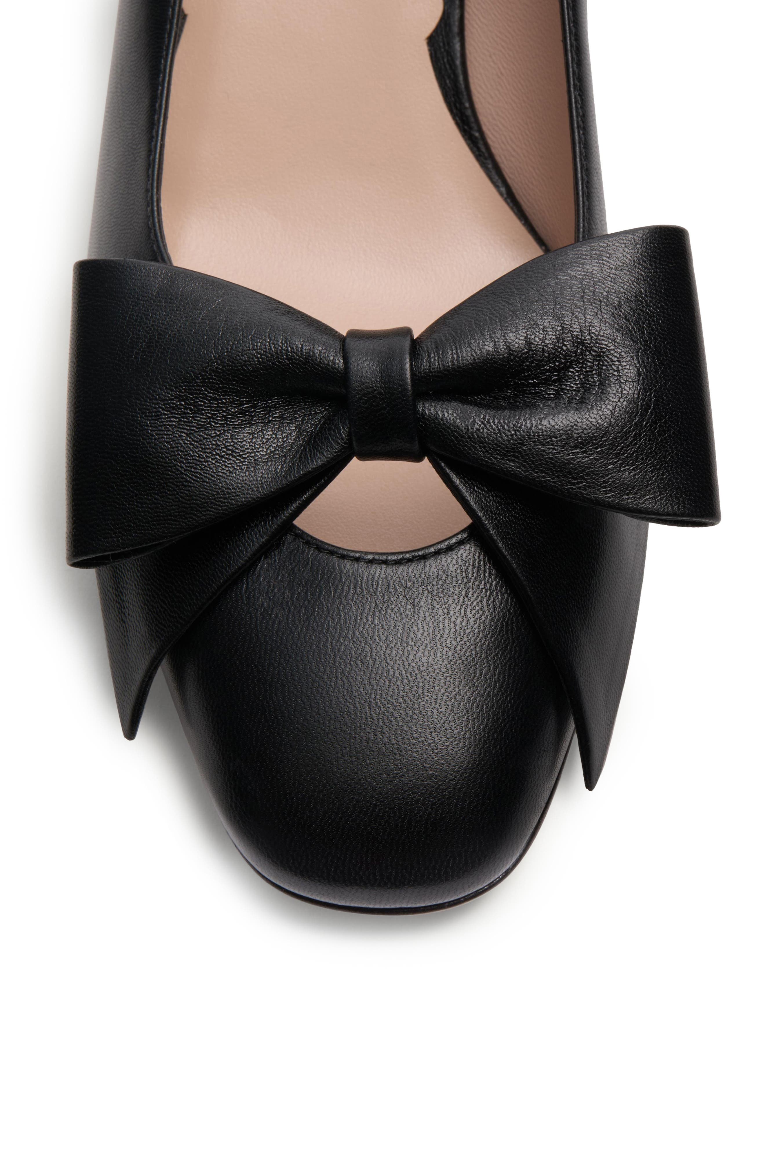 Valentino Garavani Bowow Pump, Alternate, color, 