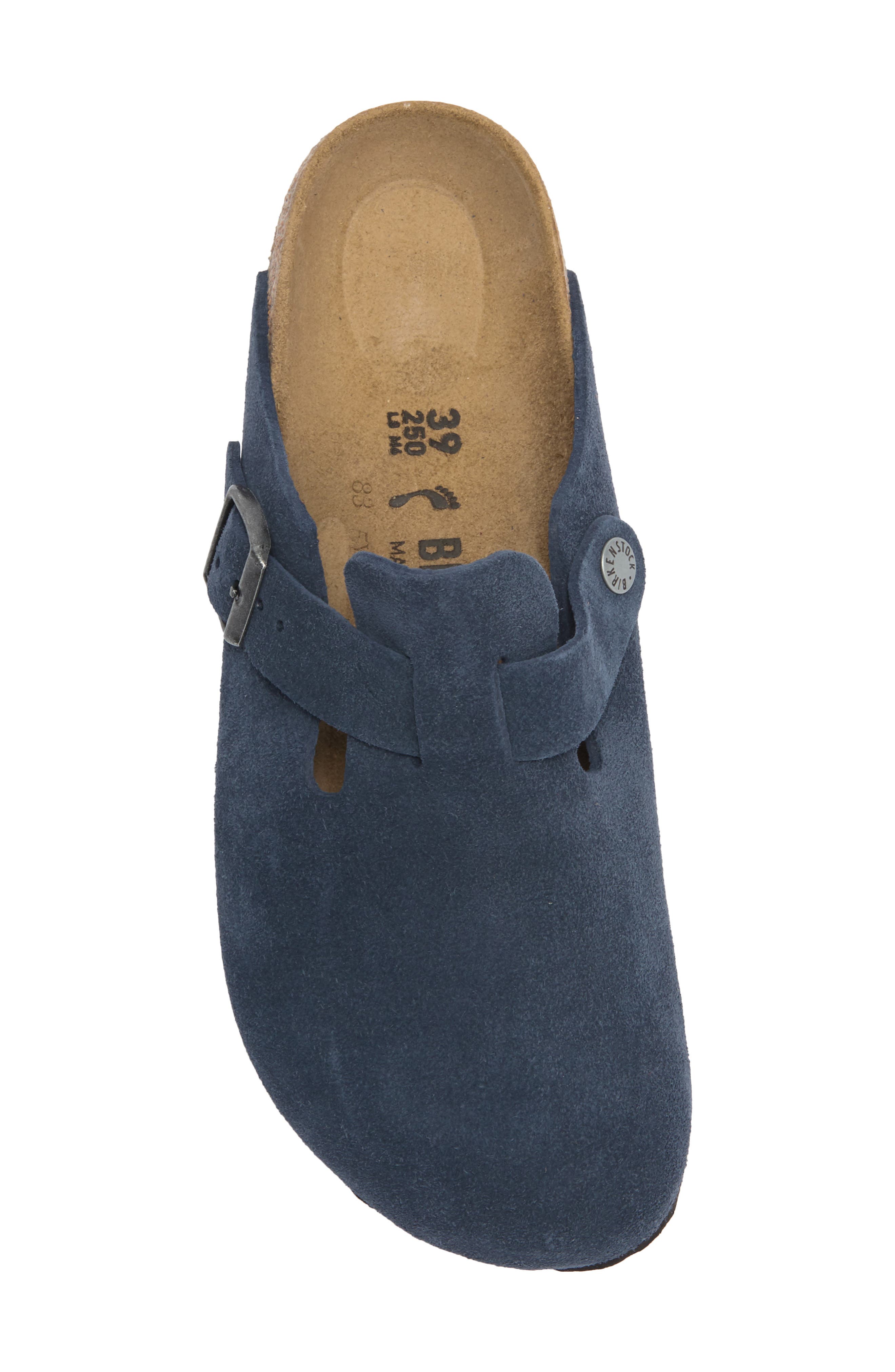 Birkenstock Boston Clog, Alternate, color, New Navy