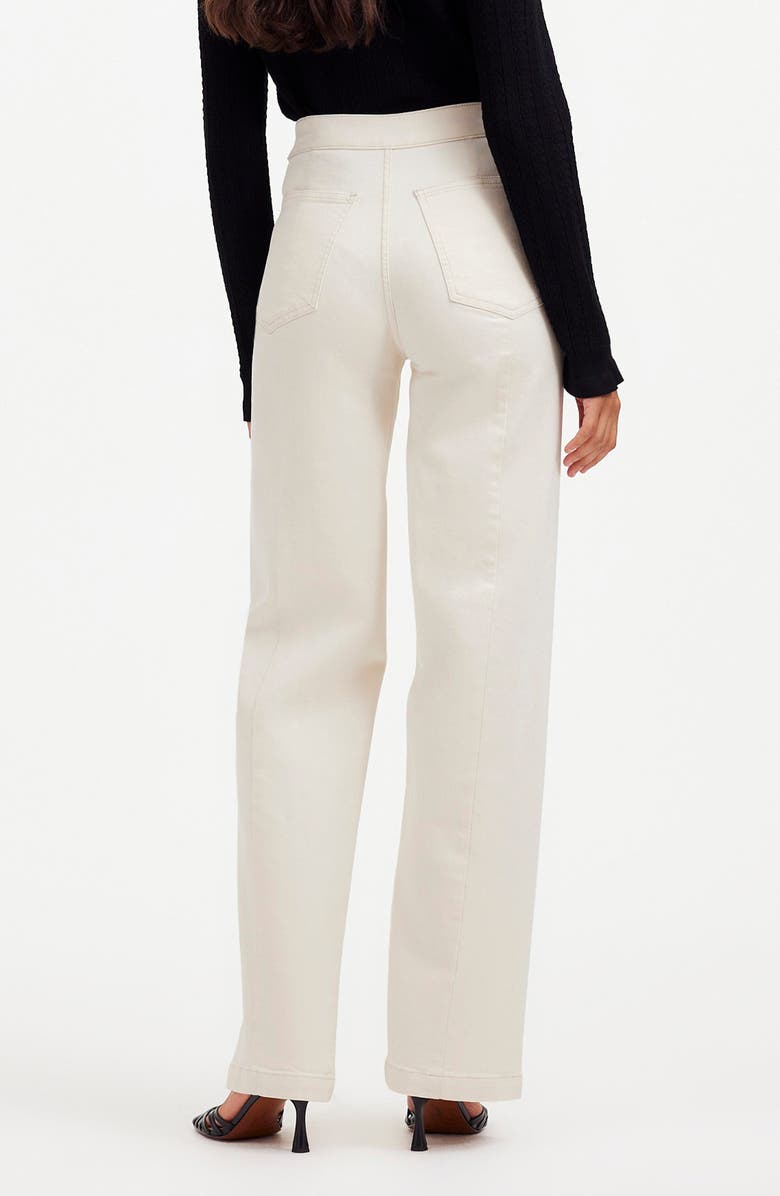 Madewell The Emmett Welt Pocket Wide Leg Jeans, Alternate, color, Vintage Canvas