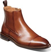 Stacy Adams Berkshire Leather Cap Toe Boot
