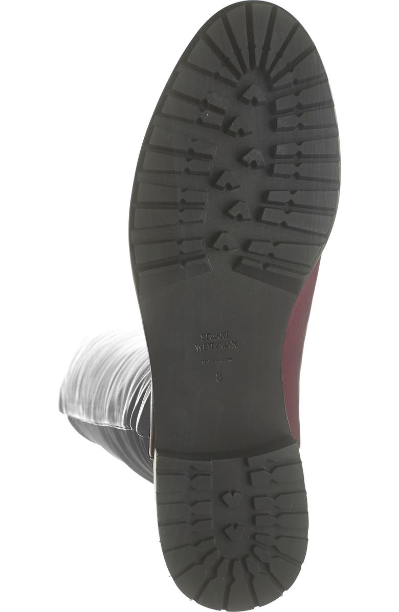 Stuart Weitzman City Over-the-Knee Boot, Alternate, color, Cranberry