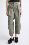 Tao Comme des Garçons Pleated Twill Crop Pants