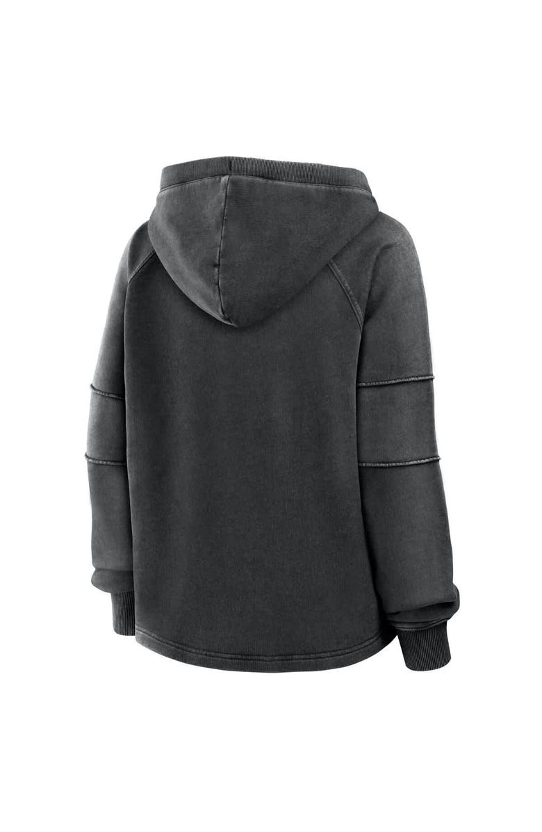 FANATICS Women's Fanatics Black San Francisco 49ers Oversized Raglan Gridiron Hoodie, Alternate, color, Black