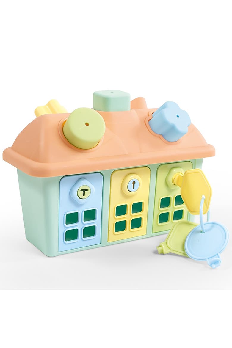 Shape Sorter, Sweet Cottage, 9 Piece Sort & Play Toy, Kids 12mo+, Main, color, Multicolored