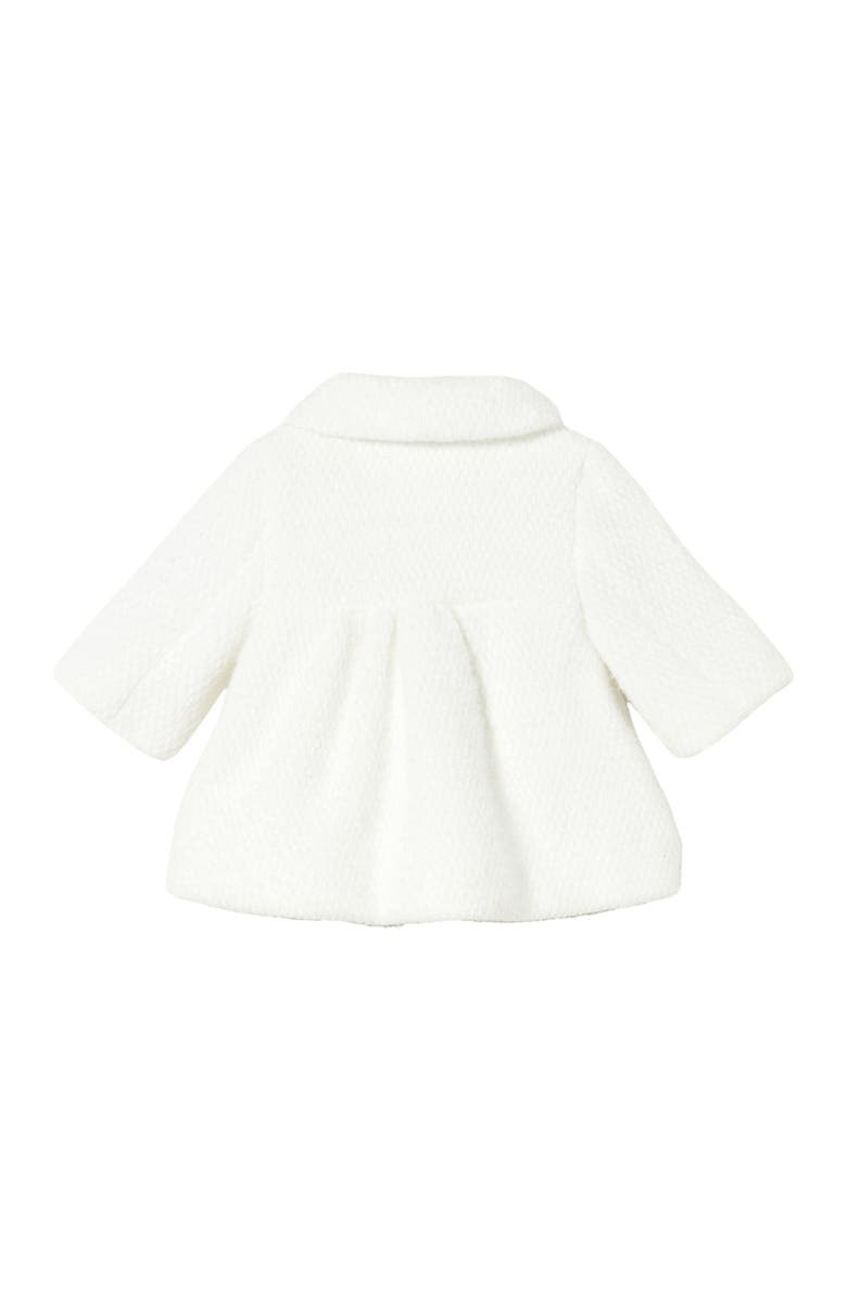Mayoral Terry Cloth Coat, Alternate, color, White
