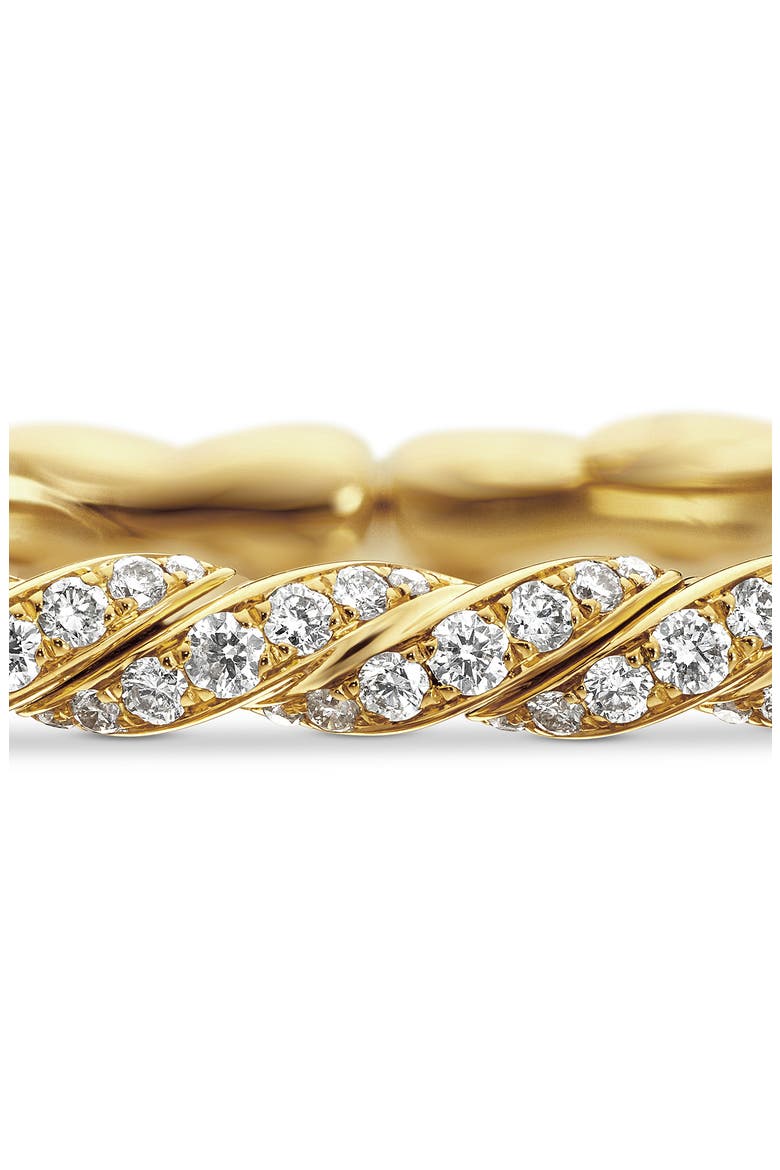 Pavéflex Single Row Diamond Bracelet, Alternate, color, YELLOW GOLD/ DIAMOND