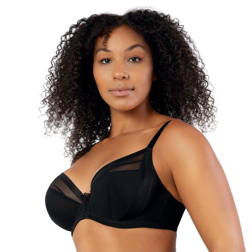 Shop Parfait Shea Plunge Unlined Bra In Black