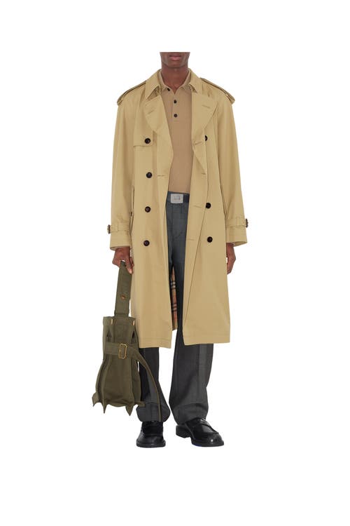 Burberry Mid-length Gabardine Trench Coat