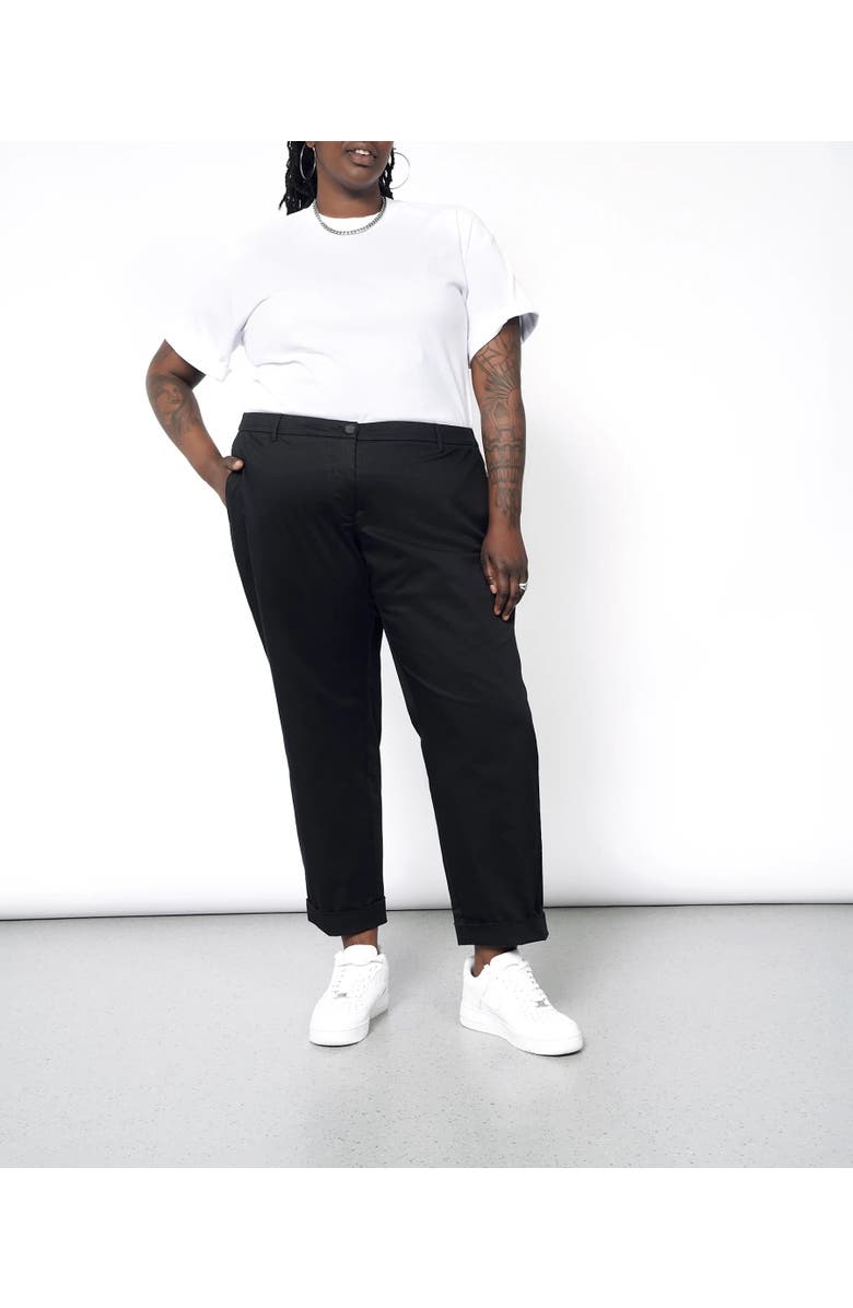 WILDFANG The Essential Trouser, Alternate, color, Black