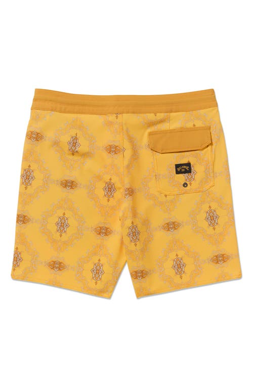 Billabong Good Times Lo Tide Board Shorts In Yellow