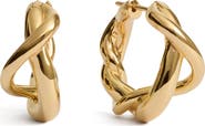Monica Vinader Ochre Medium Hoop Earrings