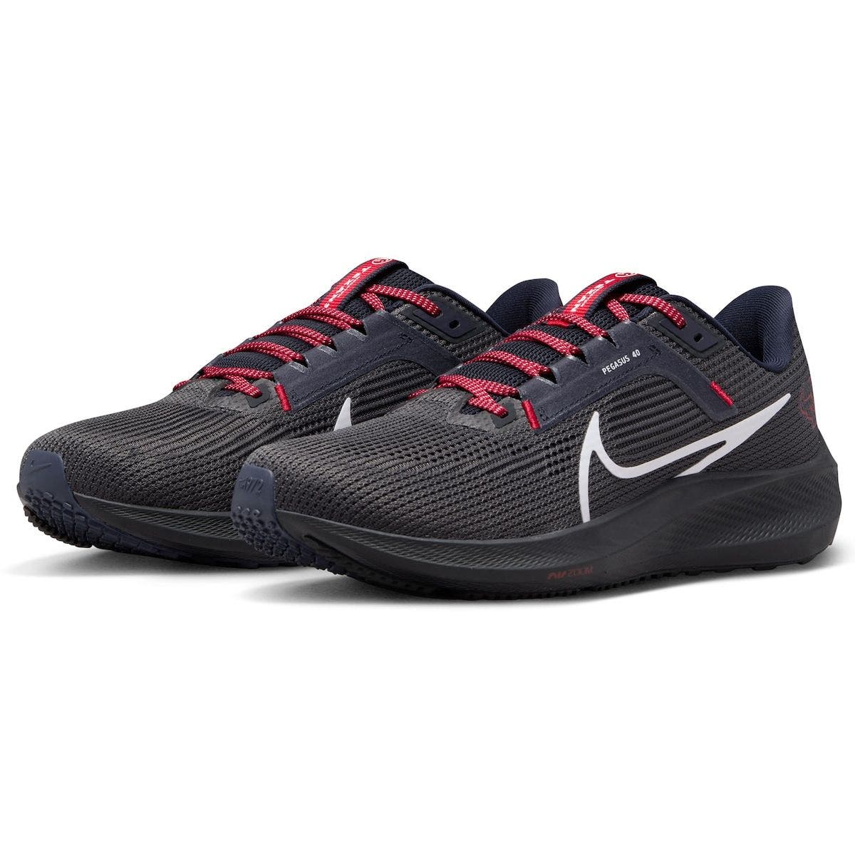 Nike Unisex Nike  Anthracite Houston Texans Zoom Pegasus 40 Running Shoe, Alternate, color, 