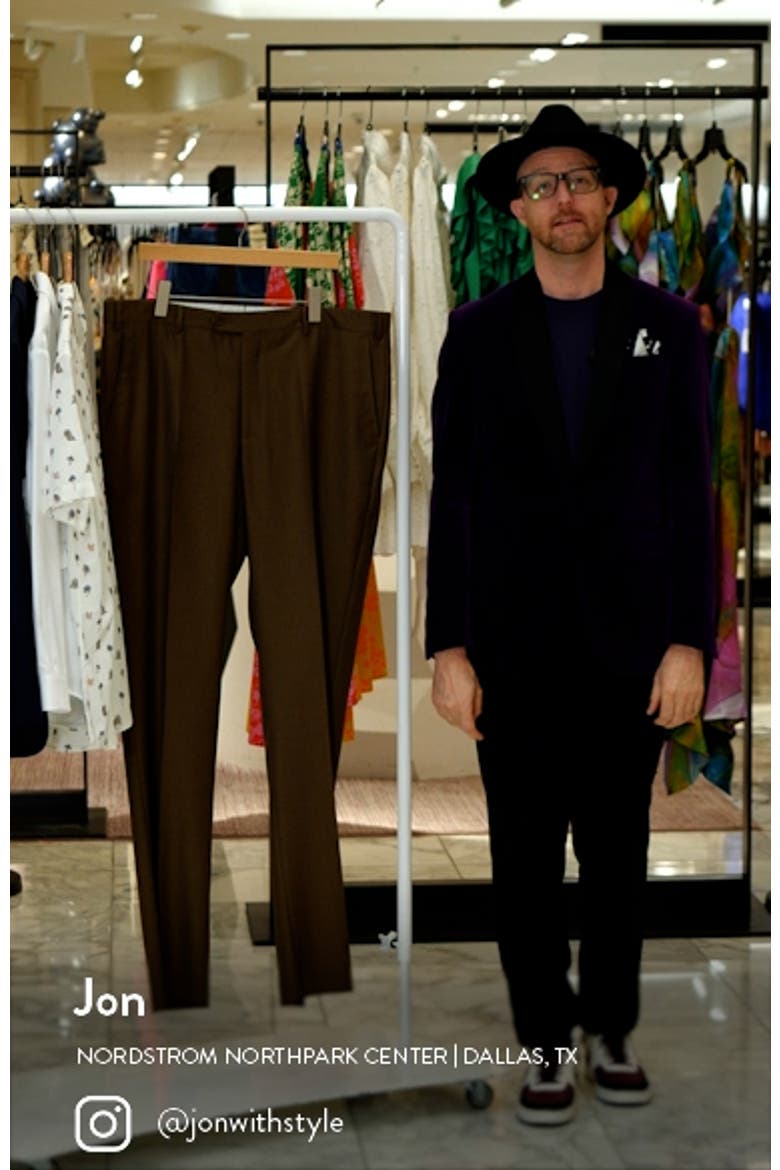 Roma Flat Front Loro Piana Wool Serge Dress Pants video